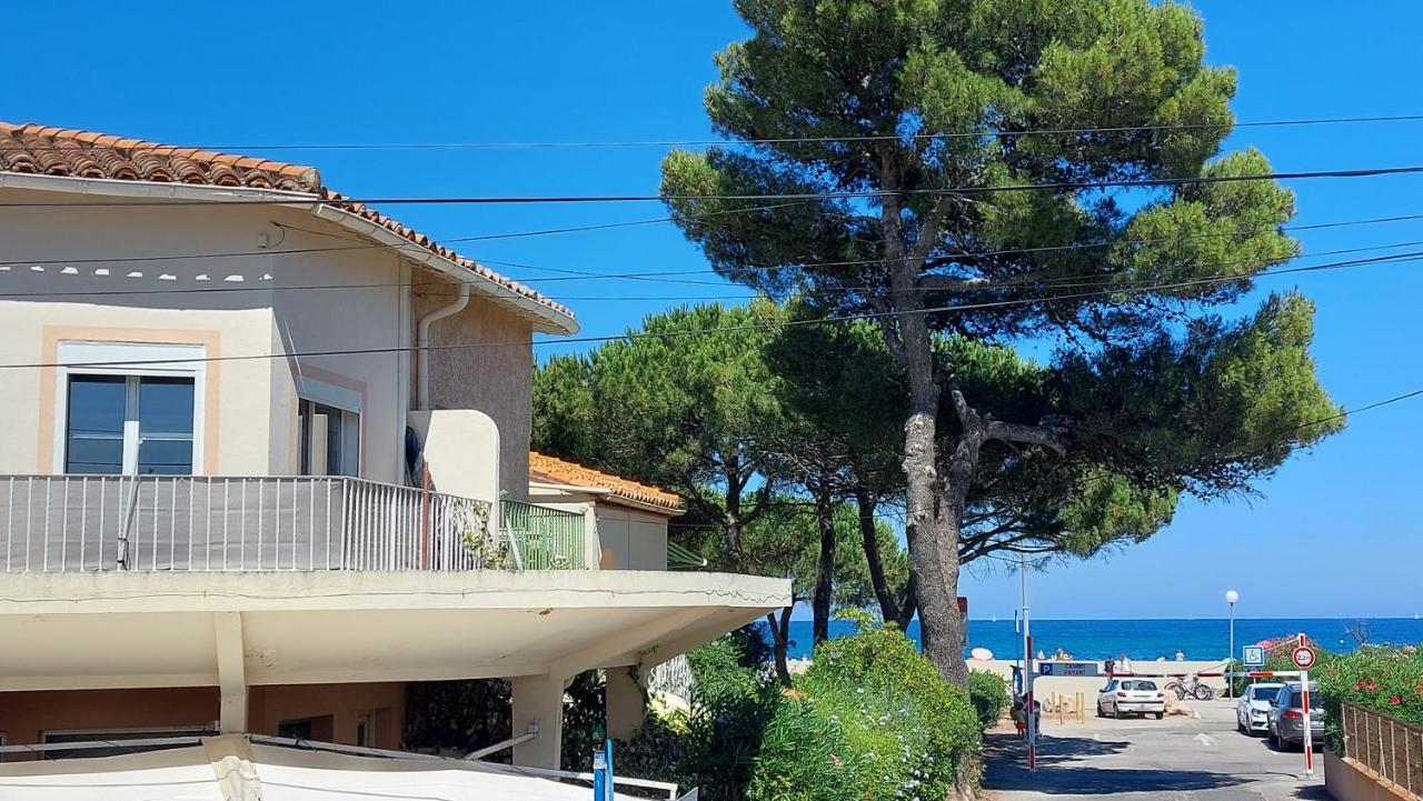 Sur La Plage, Super Studio Avec Vue Sur La Mer Plage dʼArgelès Buitenkant foto